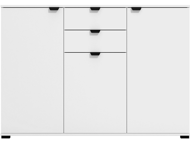 Kommode DUERO 3 Türen 2 Schubladen