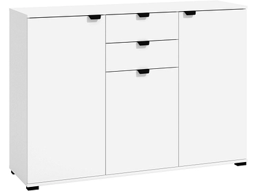 Kommode DUERO 3 Türen 2 Schubladen
