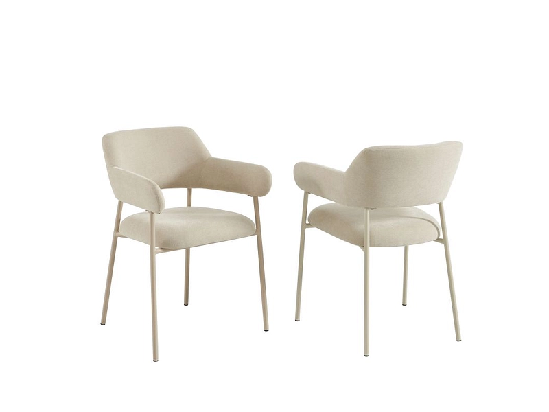 BAÏTA Lot de 2 chaises IVAN