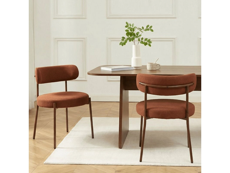 BAÏTA Lot de 2 chaises NOA