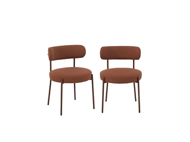 BAÏTA Lot de 2 chaises NOA