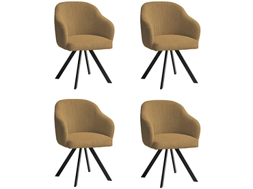 BOBOCHIC Set mit 4 Stühlen SOPHIE