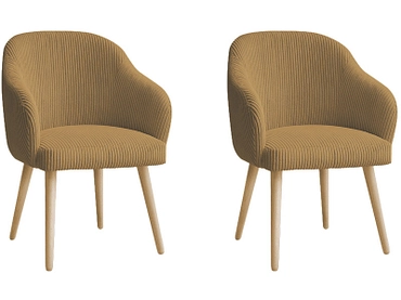 BOBOCHIC Lot de 2 chaises SOPHIE