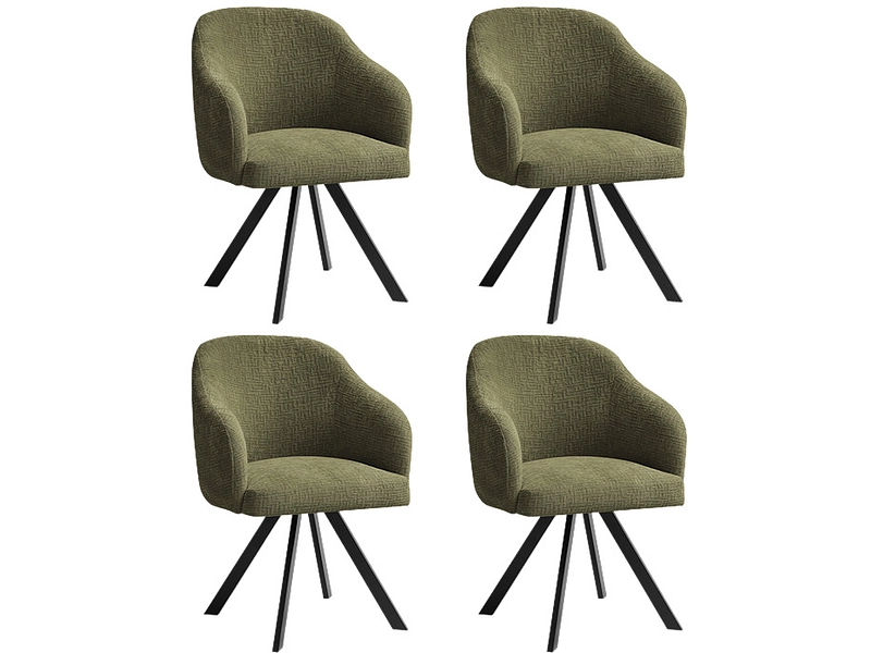 BOBOCHIC Lot de 4 chaises SOPHIE BOBOCHIC Lot de 4 chaises SOPHIE