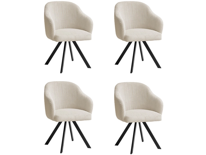 BOBOCHIC Lot de 4 chaises SOPHIE BOBOCHIC Lot de 4 chaises SOPHIE