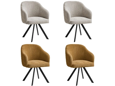 BOBOCHIC Set mit 4 Stühlen SOPHIE