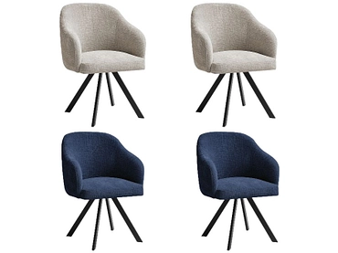 BOBOCHIC Set mit 4 Stühlen SOPHIE