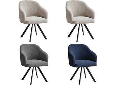 BOBOCHIC Lot de 4 chaises SOPHIE