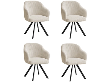BOBOCHIC Lot de 4 chaises SOPHIE
