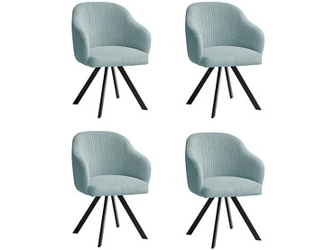 BOBOCHIC Set mit 4 Stühlen SOPHIE