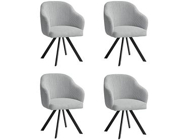 BOBOCHIC Set mit 4 Stühlen SOPHIE