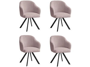 BOBOCHIC Set mit 4 Stühlen SOPHIE