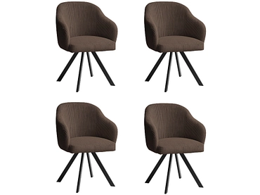 BOBOCHIC Set mit 4 Stühlen SOPHIE