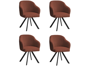 BOBOCHIC Set mit 4 Stühlen SOPHIE