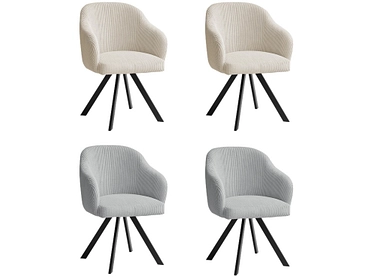 BOBOCHIC Set mit 4 Stühlen SOPHIE