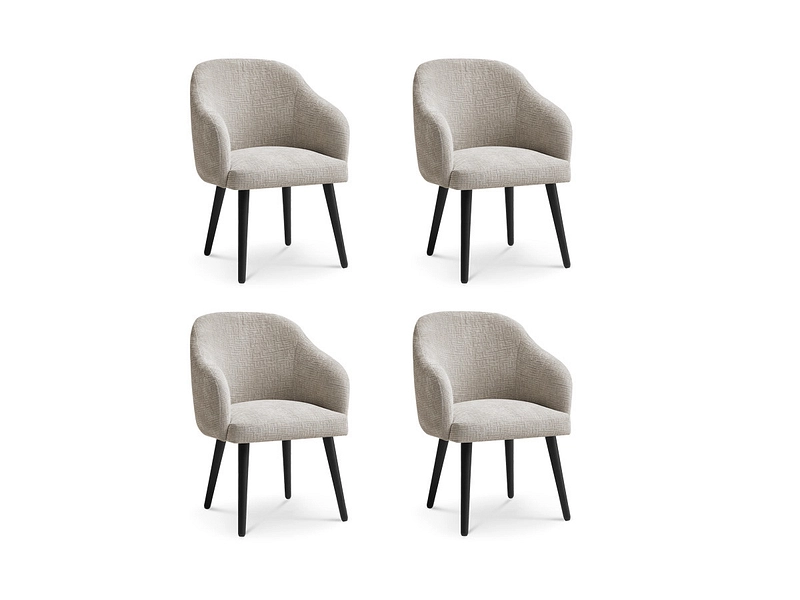 BOBOCHIC Lot de 4 chaises SOPHIE BOBOCHIC Lot de 4 chaises SOPHIE