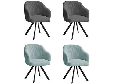 BOBOCHIC Set mit 4 Stühlen SOPHIE