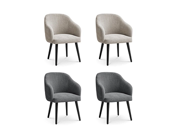 BOBOCHIC Lot de 4 chaises SOPHIE BOBOCHIC Lot de 4 chaises SOPHIE