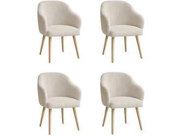 BOBOCHIC Set mit 4 Stühlen SOPHIE