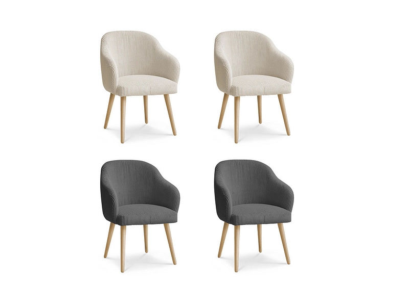 BOBOCHIC Lot de 4 chaises SOPHIE BOBOCHIC Lot de 4 chaises SOPHIE