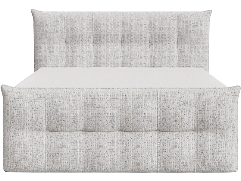 Boxspringbett ANGORA silber