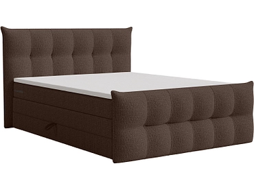 Boxspringbett ANGORA braun