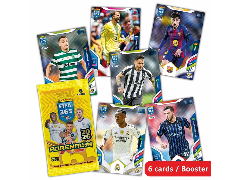PANINI Booster per carte FOOTBALL