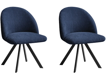 BOBOCHIC Lot de 2 chaises LALIE