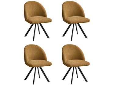 BOBOCHIC Set mit 4 Stühlen LALIE