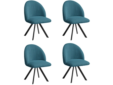BOBOCHIC Lot de 4 chaises LALIE BOBOCHIC Lot de 4 chaises LALIE
