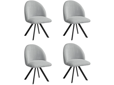 BOBOCHIC Set mit 4 Stühlen LALIE