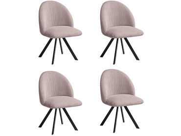 BOBOCHIC Lot de 4 chaises LALIE BOBOCHIC Lot de 4 chaises LALIE