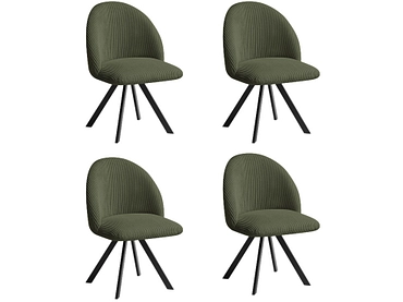 BOBOCHIC Set mit 4 Stühlen LALIE