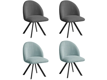 BOBOCHIC Lot de 4 chaises LALIE BOBOCHIC Lot de 4 chaises LALIE