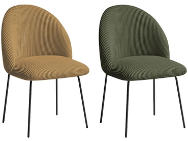 BOBOCHIC Lot de 2 chaises LALIE BOBOCHIC Lot de 2 chaises LALIE