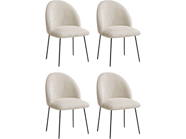 BOBOCHIC Set mit 4 Stühlen LALIE