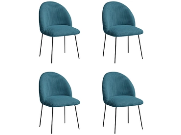 BOBOCHIC Set mit 4 Stühlen LALIE