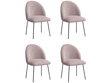 BOBOCHIC Set mit 4 Stühlen LALIE