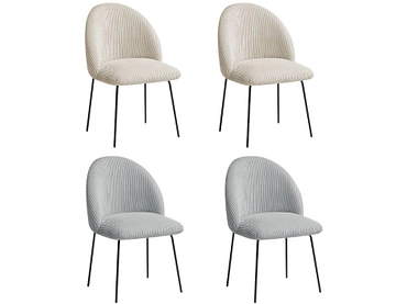 BOBOCHIC Set mit 4 Stühlen LALIE