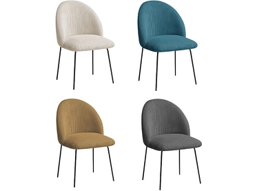 BOBOCHIC Set mit 4 Stühlen LALIE