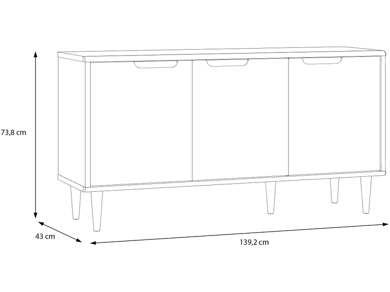 EASYKLIX Sideboard SHERBROOKE