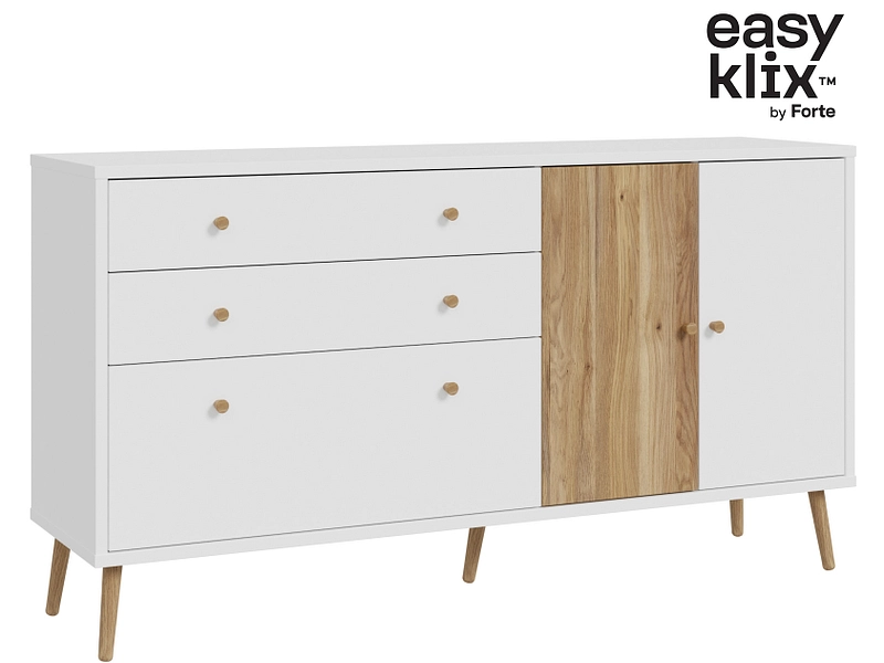 Comò EASYKLIX HARLLSON 3 ante 2 cassetti Comò EASYKLIX HARLLSON 3 ante 2 cassetti