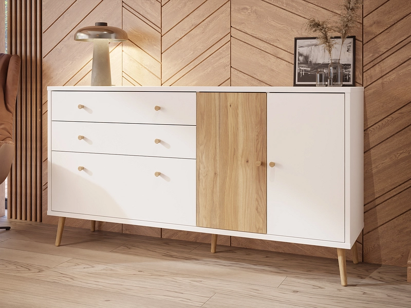 Comò EASYKLIX HARLLSON 3 ante 2 cassetti Comò EASYKLIX HARLLSON 3 ante 2 cassetti