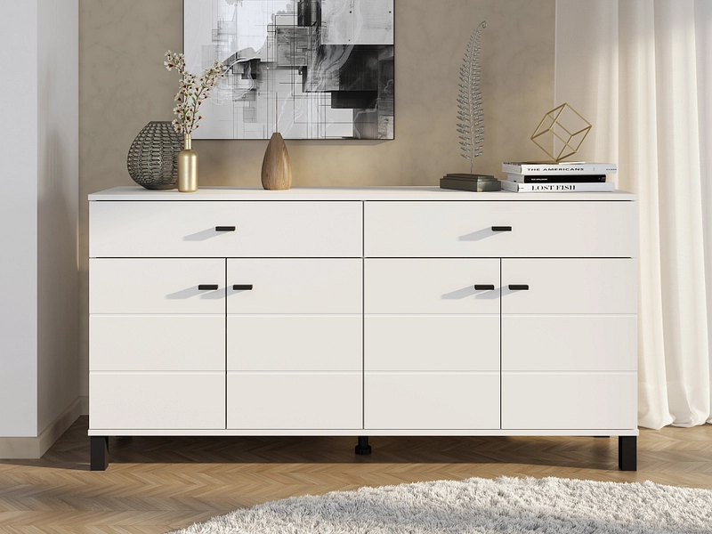 Kommode ALMOND 4 Türen 2 Schubladen Kommode ALMOND 4 Türen 2 Schubladen