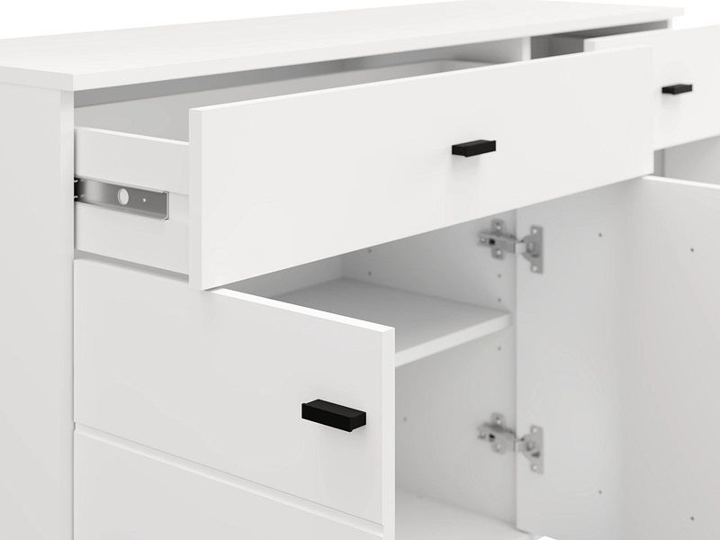 Kommode ALMOND 3 Türen 2 Schubladen Kommode ALMOND 3 Türen 2 Schubladen