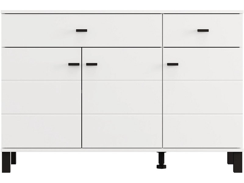 Kommode ALMOND 3 Türen 2 Schubladen Kommode ALMOND 3 Türen 2 Schubladen