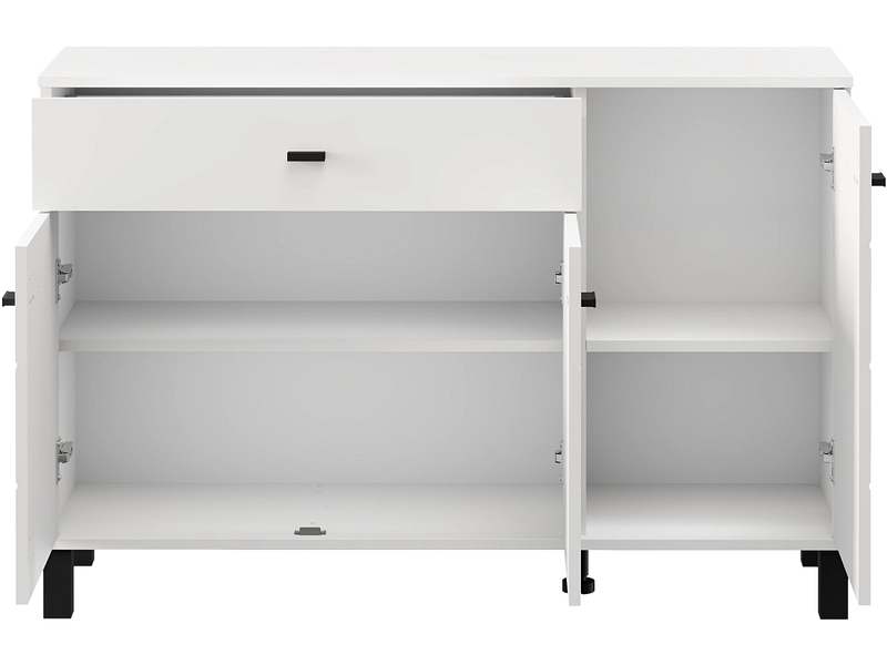 Commode ALMOND 3 portes 1 tiroir Commode ALMOND 3 portes 1 tiroir