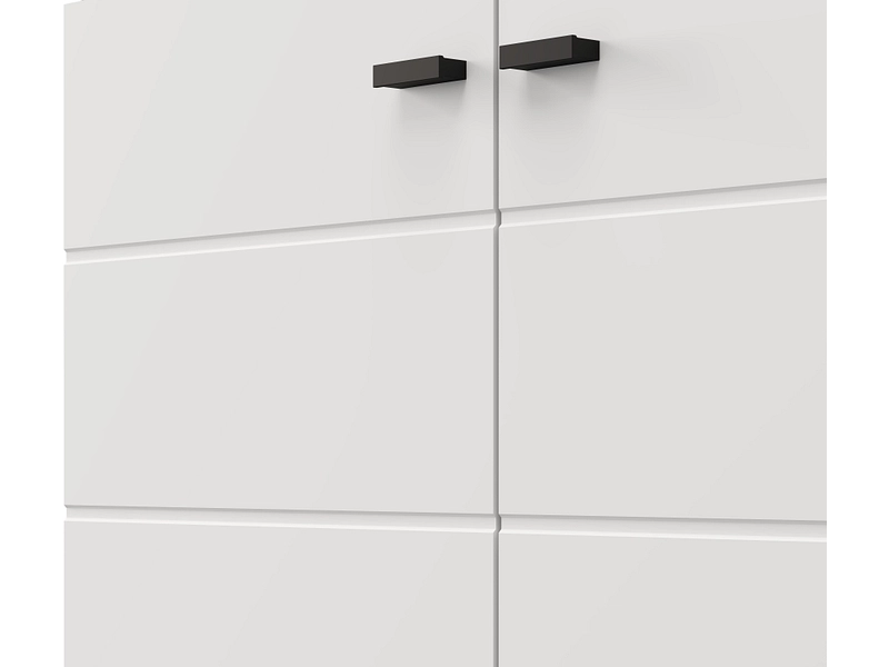 Commode ALMOND 3 portes 1 tiroir Commode ALMOND 3 portes 1 tiroir