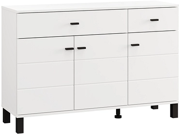 Kommode ALMOND 3 Türen 2 Schubladen