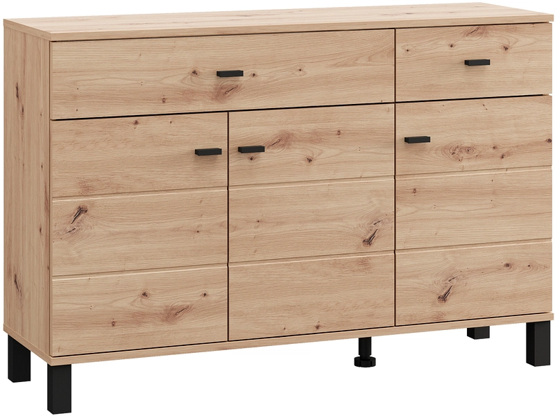 Kommode ALMOND 3 Türen 2 Schubladen Kommode ALMOND 3 Türen 2 Schubladen